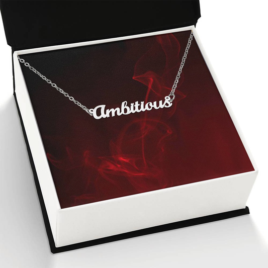 Personality Necklaces in Gold and Polished Stainless Steel Finish