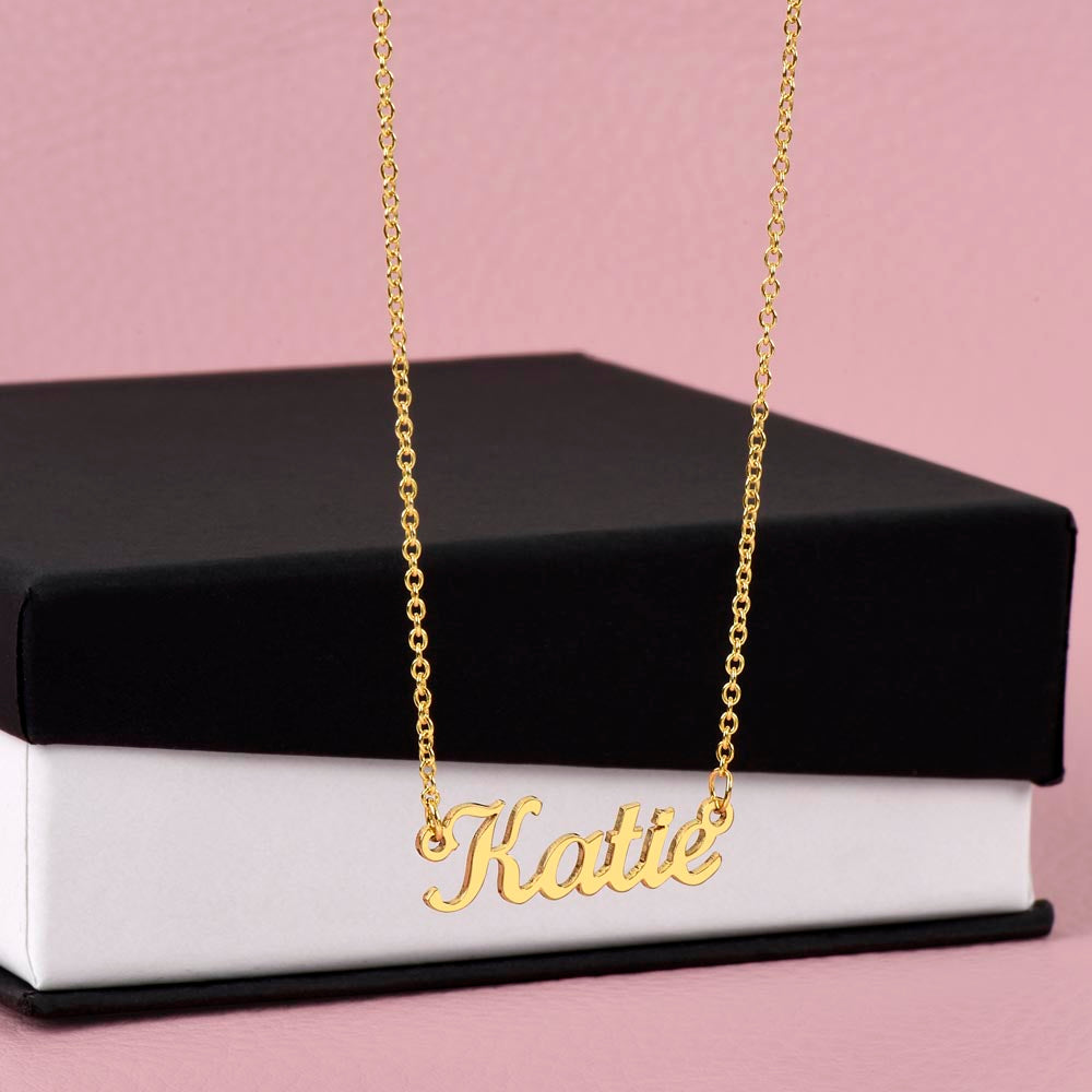 Slay Queen Custom Name Necklace