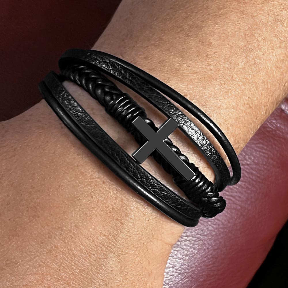 Not Broken - You Are Stronger Than You Know Men's Bracelet